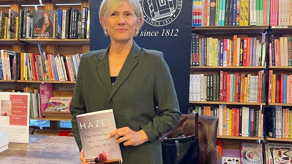 Rebecca Hazel, author of The Schoolgirl, Her Teacher and His Wife